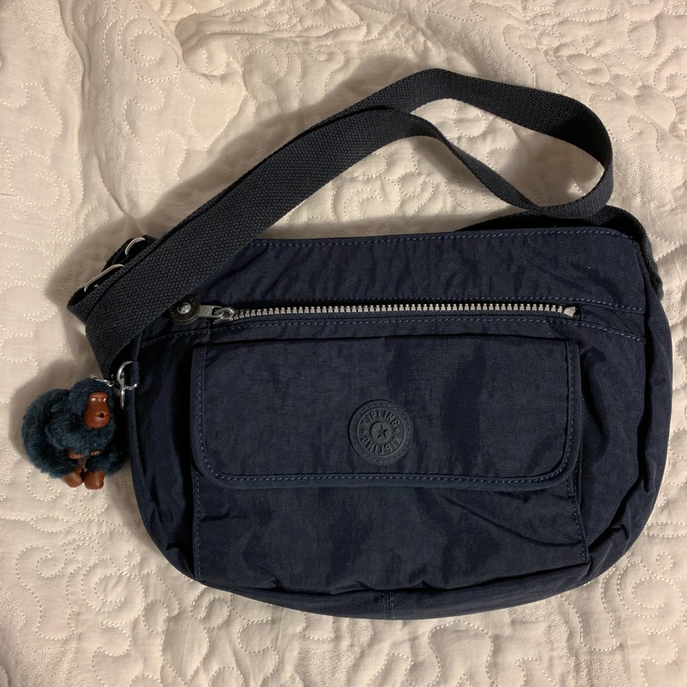 Navy Kipling crossbody bag